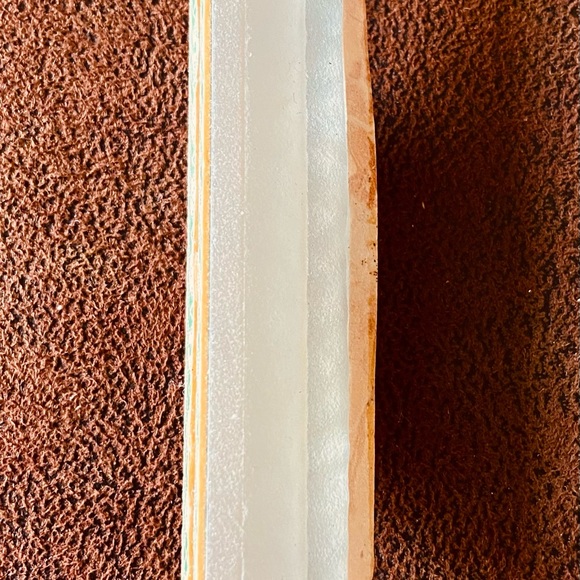 Frosted Glass Mezuzah Shin. NEW - Picture 2 of 3